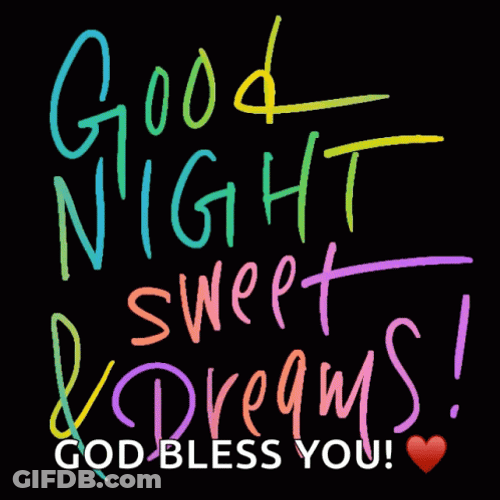 Good Night And God Bless GIF