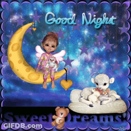 Good Night And Sweet Dreams Dancing Teddy Bear GIF