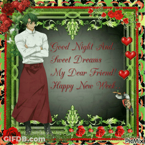 Good Night And Sweet Dreams Greeting Card GIF