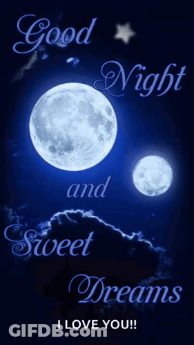 Good Night And Sweet Dreams Poster GIF