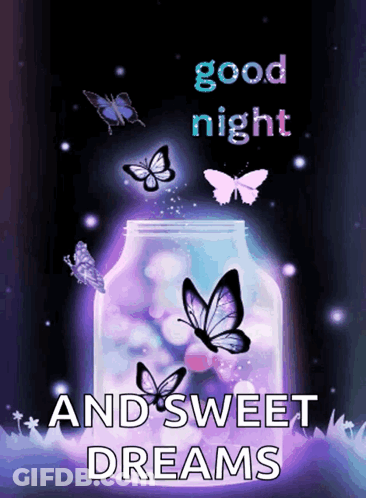 Good Night And Sweet Dreams Poster GIF