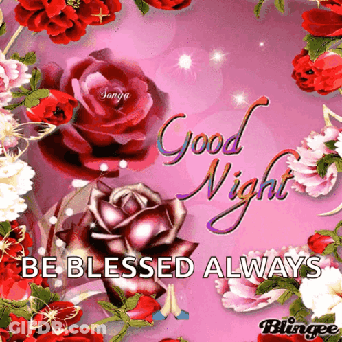 Good Night Be Blessed Always GIF