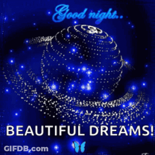 Good Night Beautiful Dreams GIF