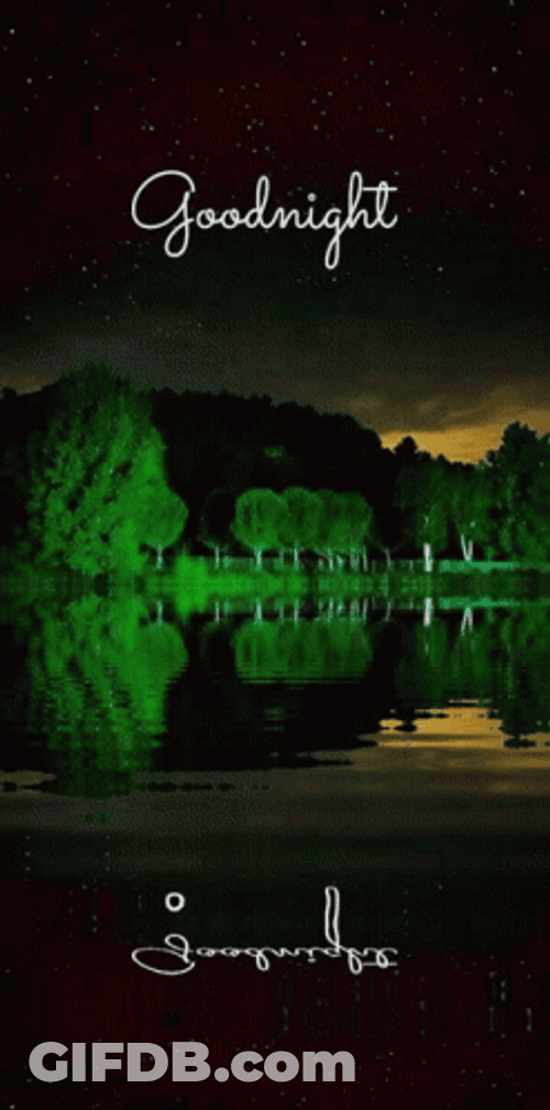 Good Night Empty And God Bless You GIF