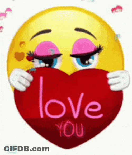 Good Night Flirty Love Emoji GIF