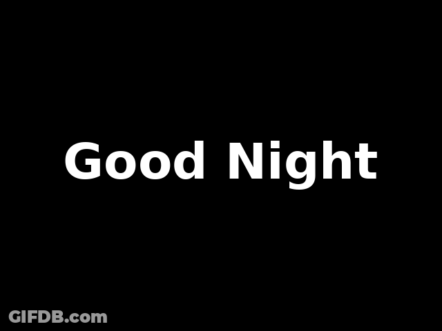 Good Night GIF