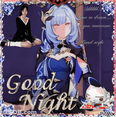 Good Night Girl GIF