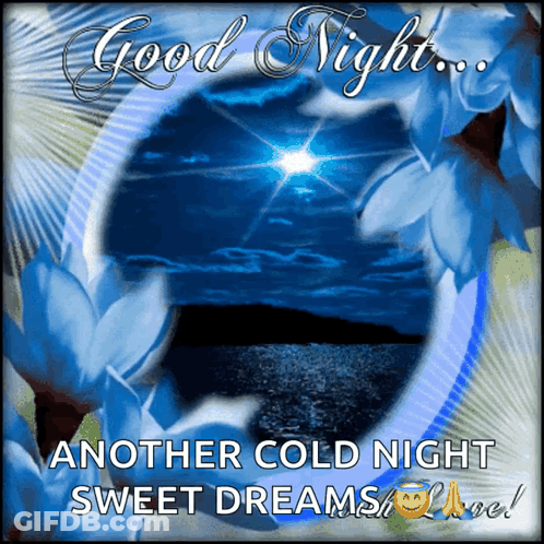 Good Night Greeting Card GIF