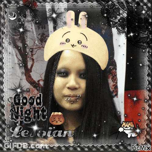 Good Night Lesbian GIF