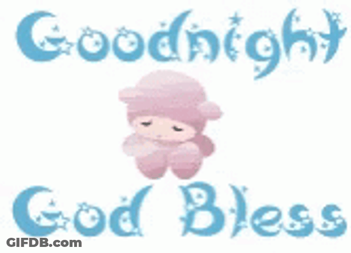 Good Night May The Lord Bless Us GIF