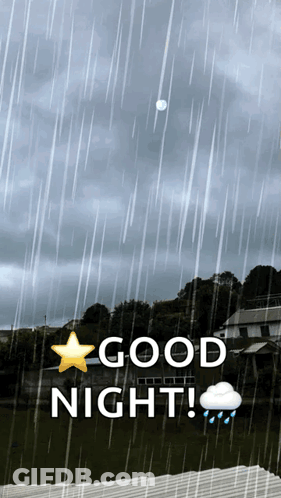 Good Night Message GIF