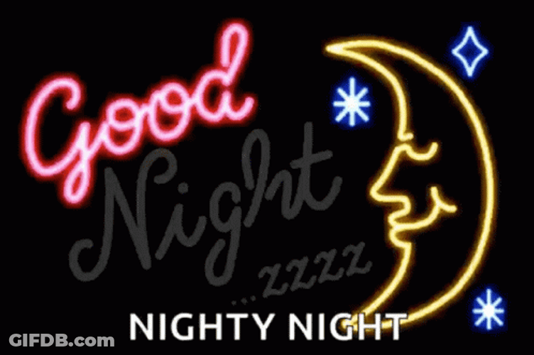 Good Night Moon Nighty Night GIF