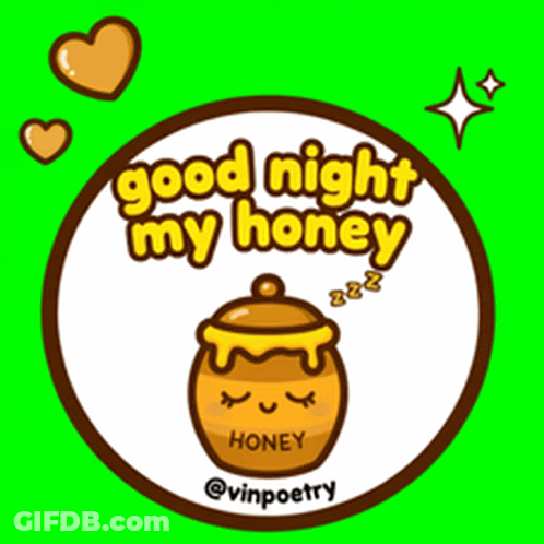 Good Night My Honey Pot Of Honey GIF
