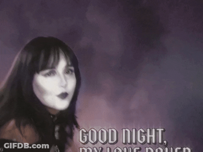 Good Night My Love Raven GIF