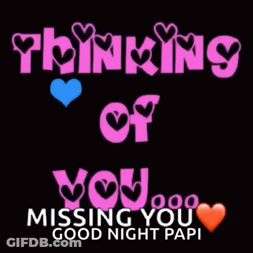 Good Night Papi Missing You GIF