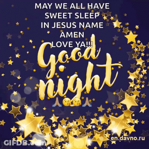 Good Night Prayer Love Ya GIF