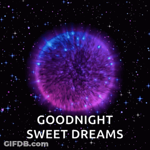 Good Night Sky Wishes GIF