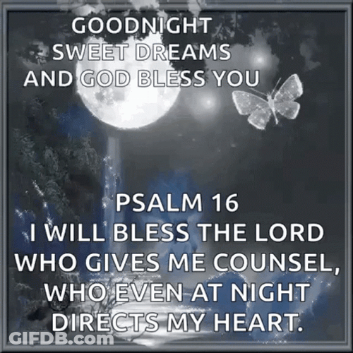 Good Night Sleep Blessings GIF