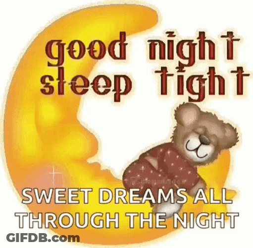 Good Night Sleep Tight And Be Bless GIF