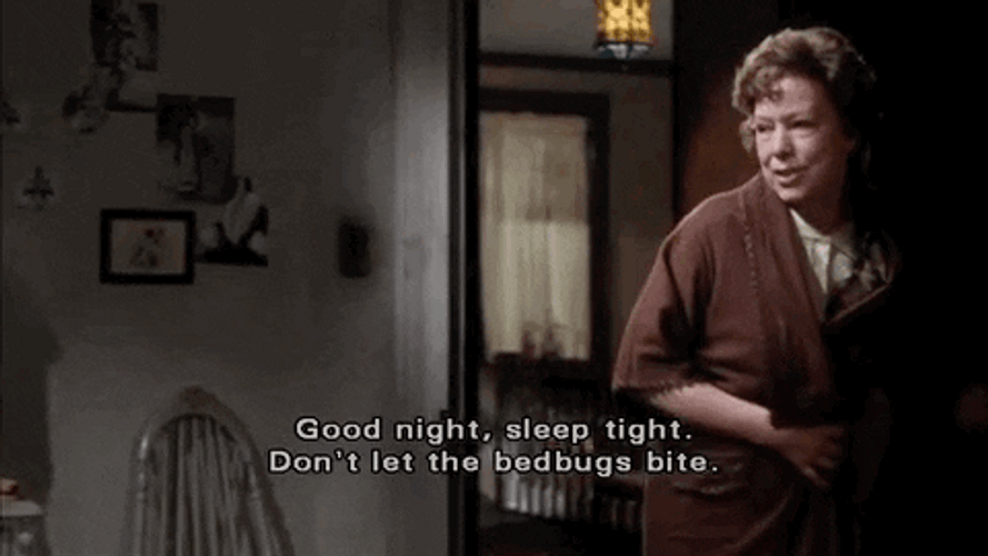 Good Night Sleep Tight Don't Let The Bed GIF
