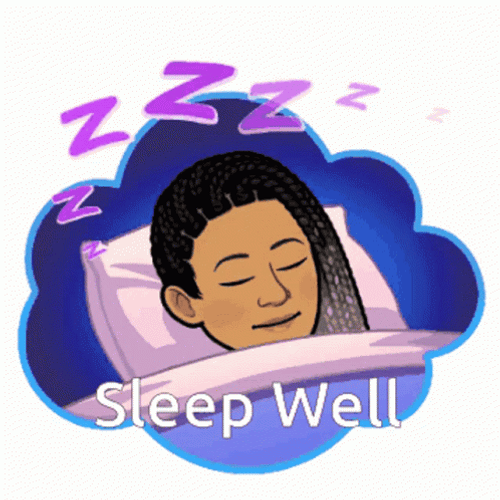 Good Night Sleep Tight Well Zzz Cloud  Dream GIF