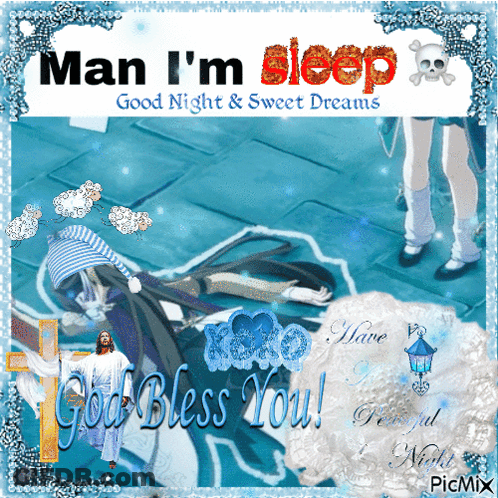Good Night Sweet Dreams God Bless You GIF