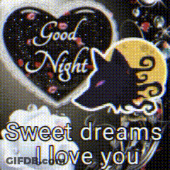 Good Night Sweet Dreams I Love You GIF