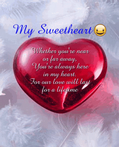 Good Night Sweetheart Always In My Heart GIF