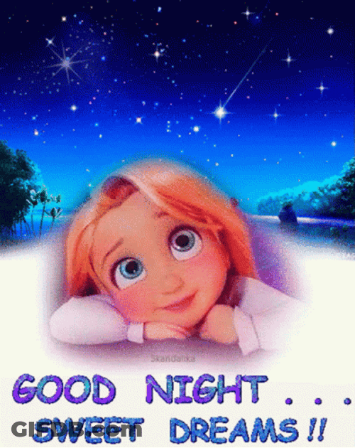 Good Night Tangled GIF