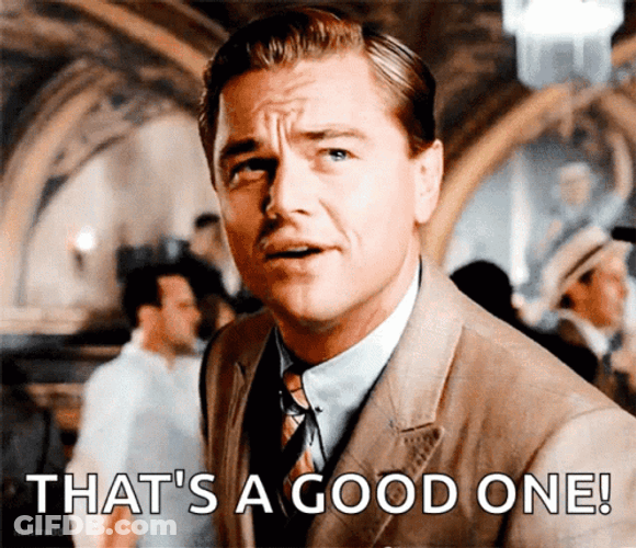 Good One By Leonardo DiCaprio GIF
