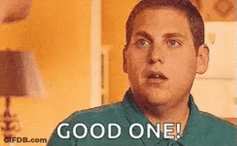 Good One Shocked And Laughing GIF