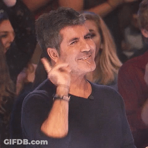 Good One Simon Cowell GIF