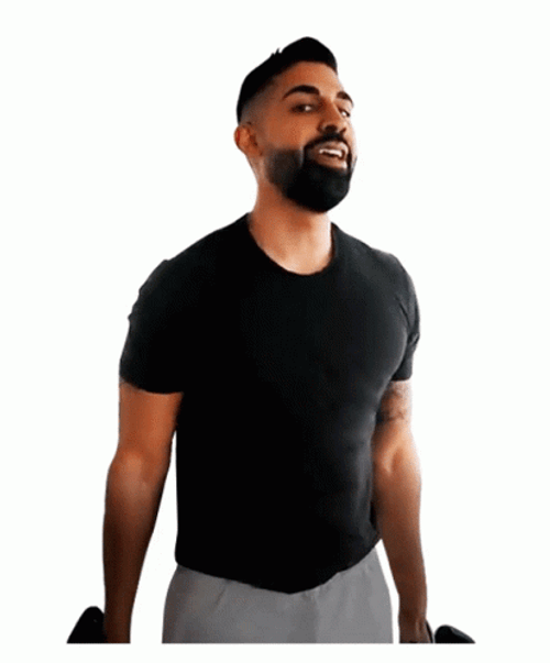 Good Samaritan Dhar Mann Having Morning Exercise GIF