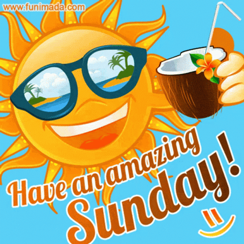 Good Sunday Morning Laughing Sun GIF