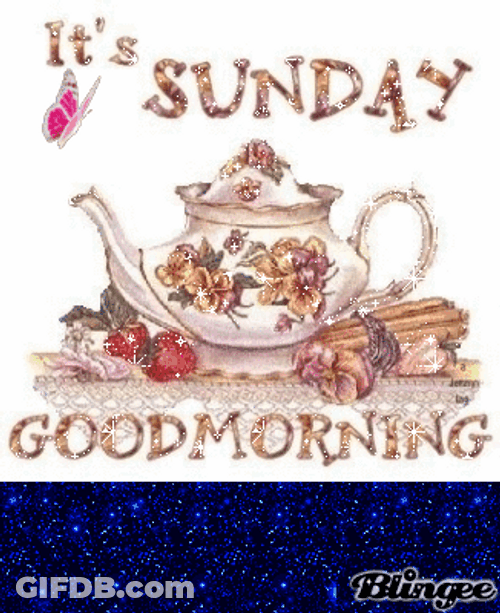 Good Sunday Morning Teapot GIF