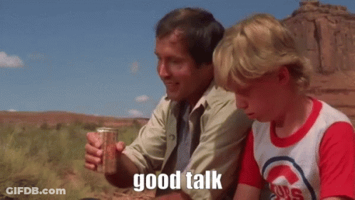 Good Talk Chevy Chase GIF