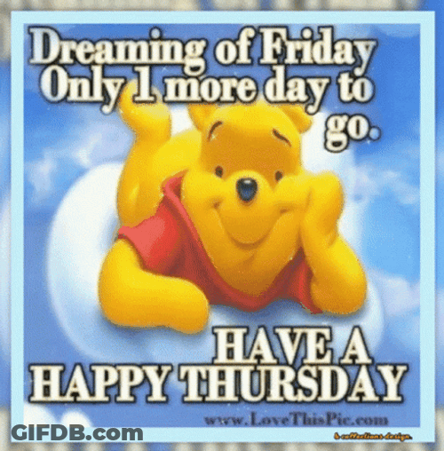 Good Thursday Morning Winnie The Pooh GIF