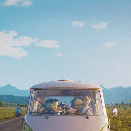 Good Times Coming Thru Joy Ride GIF