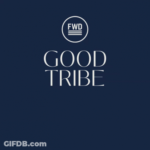 Good Tribe Good Vibes Poster GIF