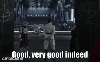 Good Very Good Indeed Text GIF