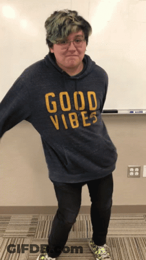 Good Vibes Happy Dance GIF