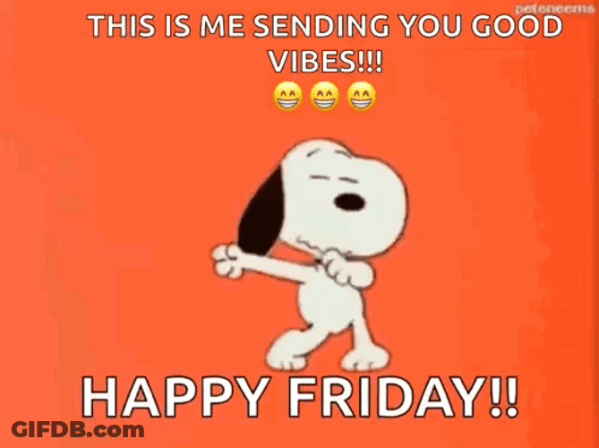 Good Vibes Snoope Friday Feeling GIF