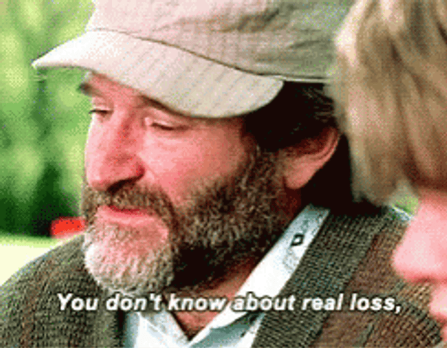 Good Will Hunting Don't Know About Real Loss GIF