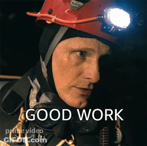 Good Work Nice Work GIF