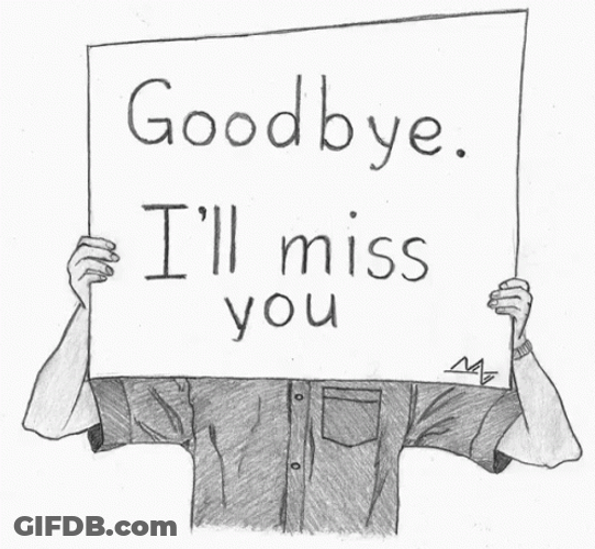 Goodbye I Miss You GIF