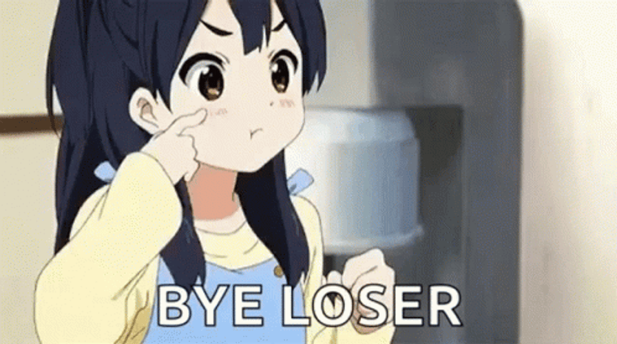Goodbye Meme Bye Loser Tamako Market GIF