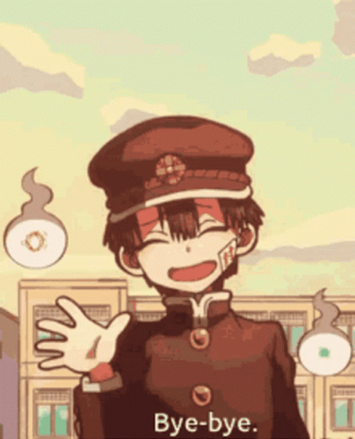 Goodbye Meme Toilet Bound Hanako Kun GIF