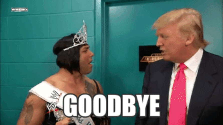 Goodbye Trump Funny Queen GIF