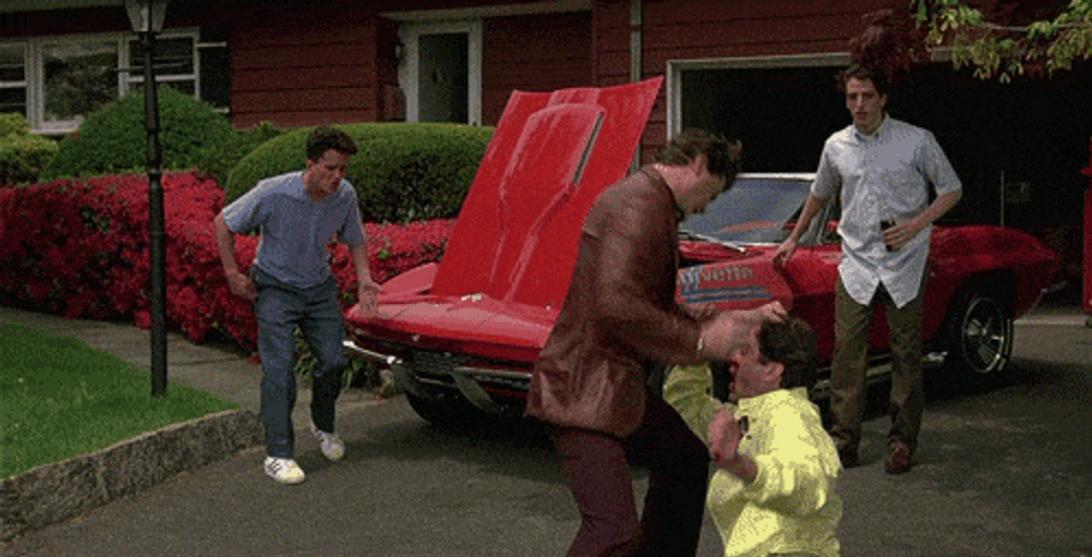 Goodfellas Fighting In Front Of House GIF