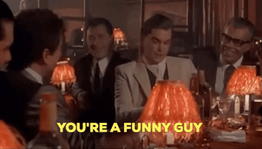 Goodfellas Laughing Funny Guy GIF